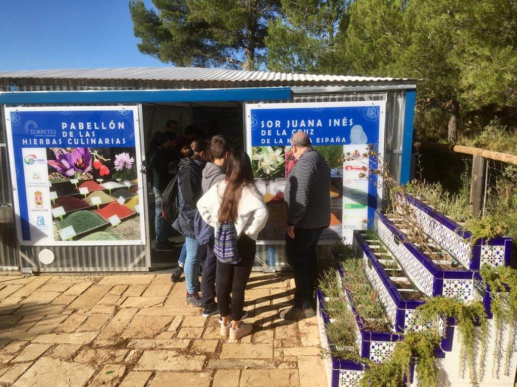 Pabellón de las hierbas culinarias